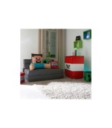 Kommode mit 3 Schubladen, LED Beleuchtung _2 PS_ MINECRAFT