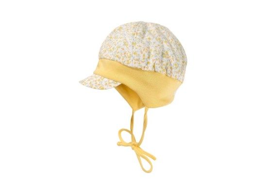 Ballonmütze mit UV-Schutz Blumen