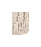 Winter-Strickmütze Bommel Fake Fur