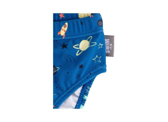 Badewindelhose mit UV-Schutz Weltall