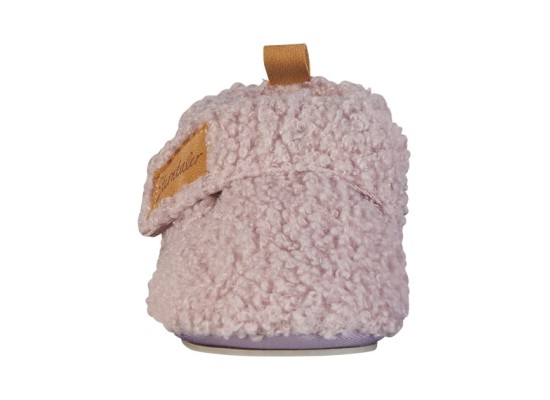 Krabbel-und Hausschuhe mit Klettverschluss Plüsch