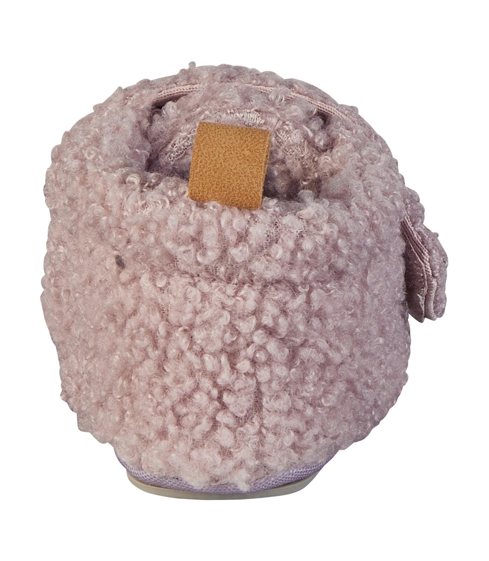 Krabbel-und Hausschuhe mit Klettverschluss Plüsch