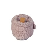 Krabbel-und Hausschuhe mit Klettverschluss Plüsch