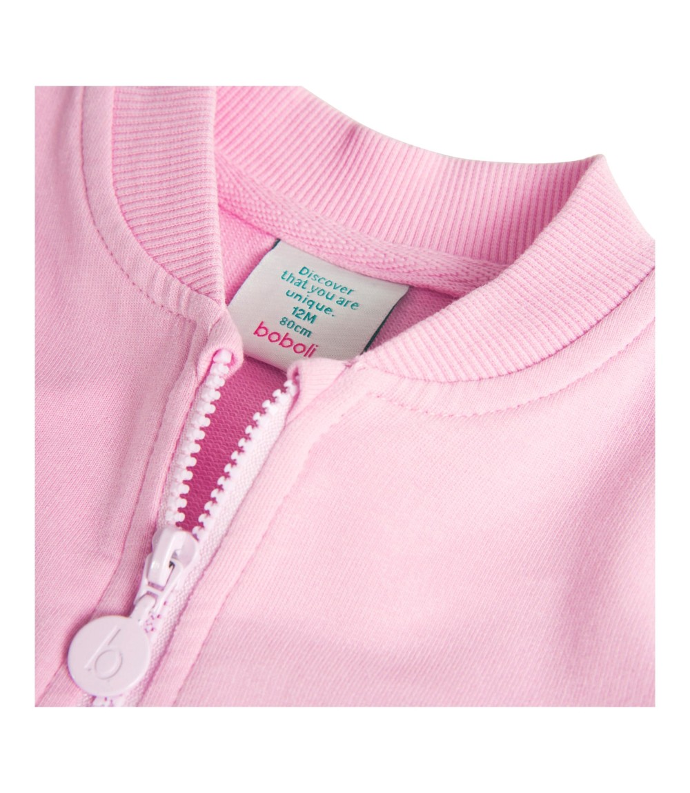 Sweatjacke Ananas Rüschen