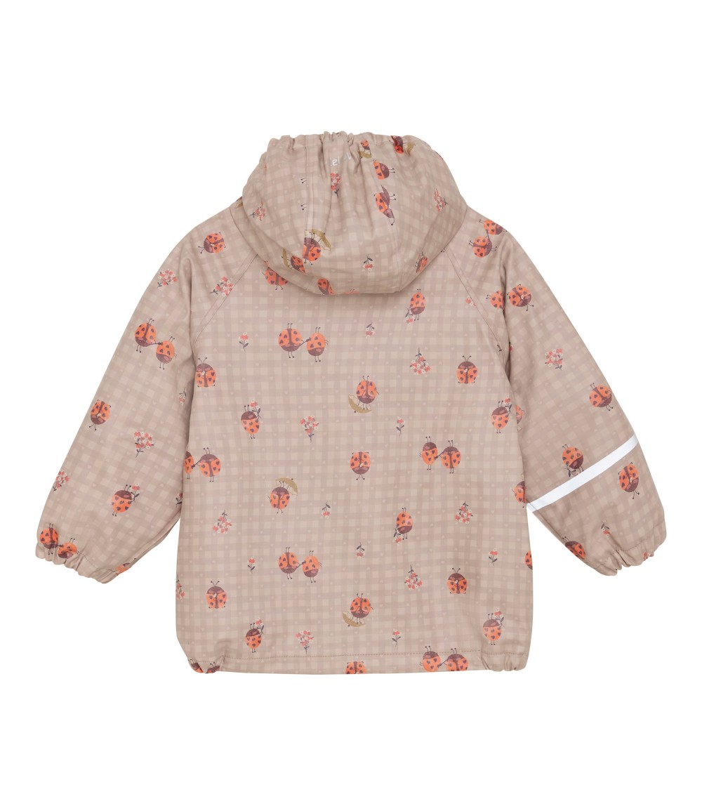 Regenjacke mit abnehmbarer Kapuze gefüttert Marienkäfer