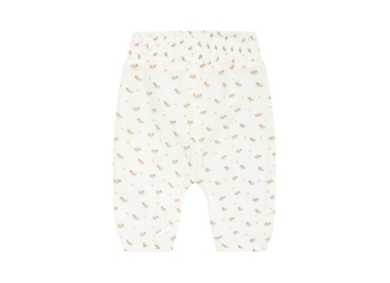 Jogginghose Blumen Leinenoptik