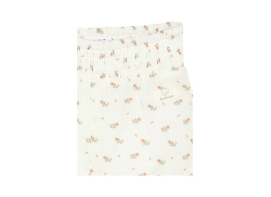 Jogginghose Blumen Leinenoptik