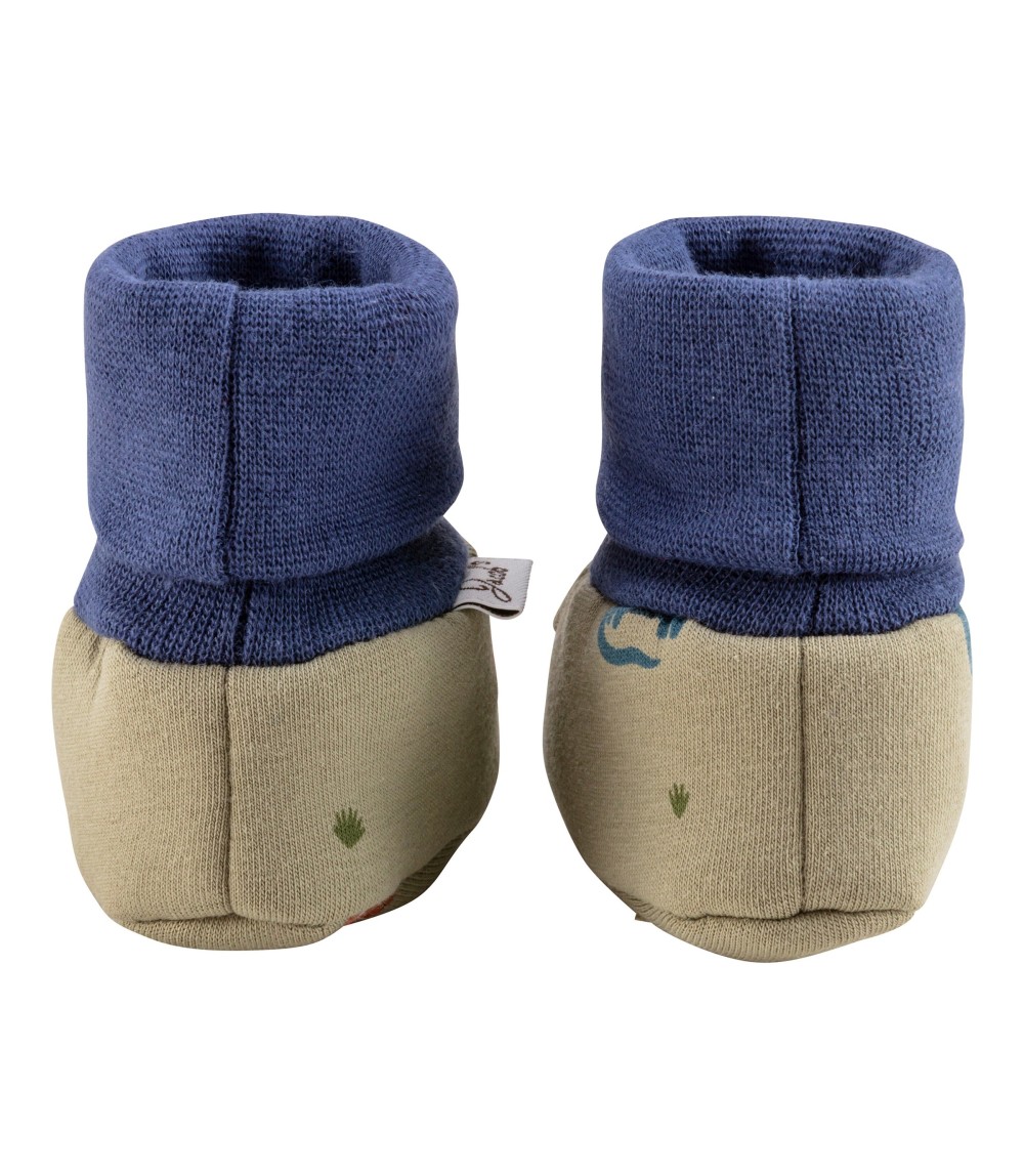Baby-Schlupfschuhe Dinos