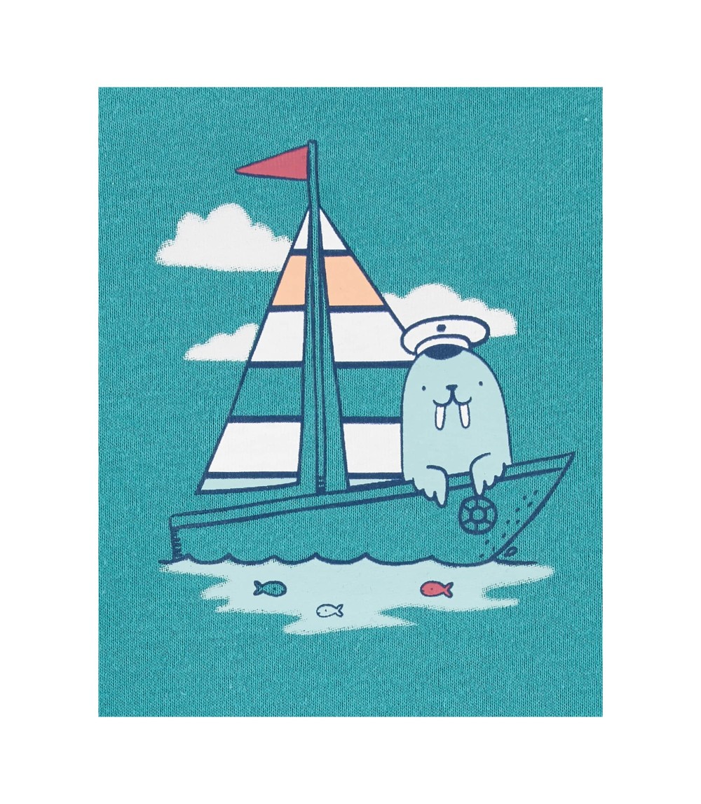 3-tlg. Set Body ohne Arm, T-Shirt und Shorts Boot