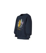 Sweatshirt Leopard Blumen