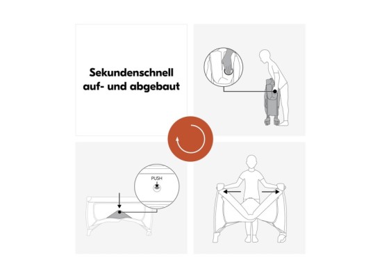 Reisebett Sleep N Easyfold