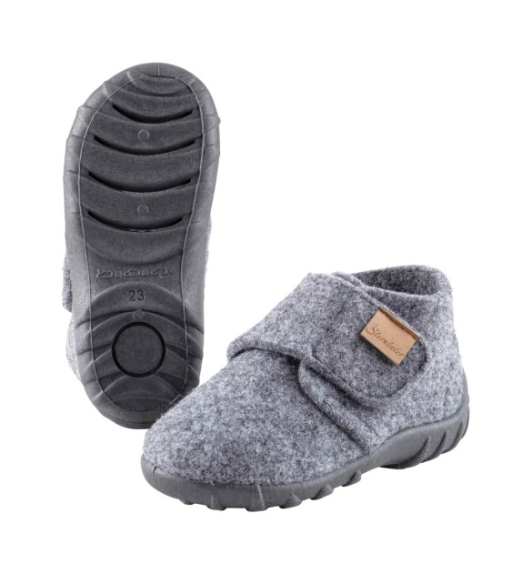 Krabbel- und Hausschuhe mit Klettverschluss