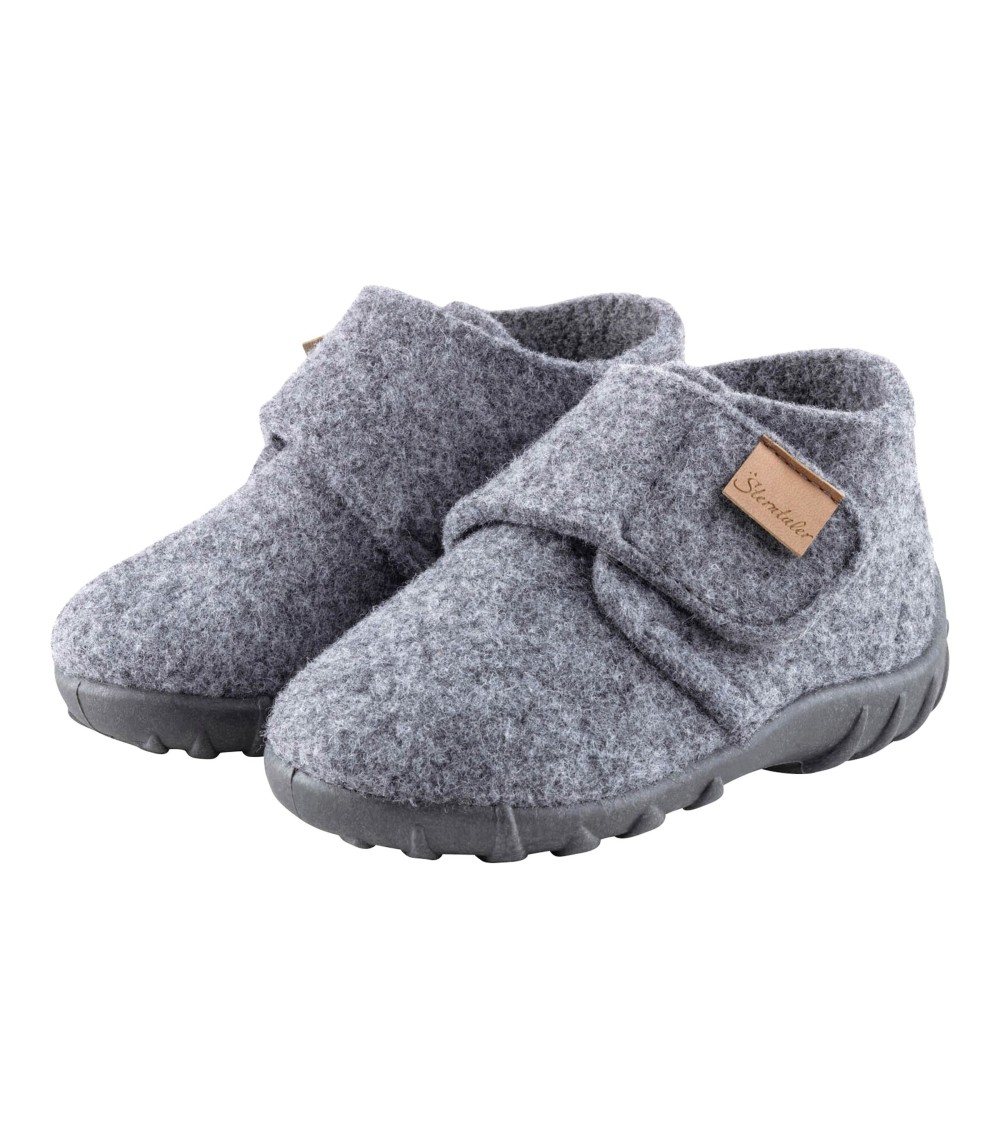 Krabbel- und Hausschuhe mit Klettverschluss