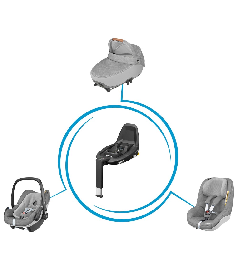 Isofix-Basis Familyfix 3 für Jade, Coral, Pebble Pro, Pearl Pro 2