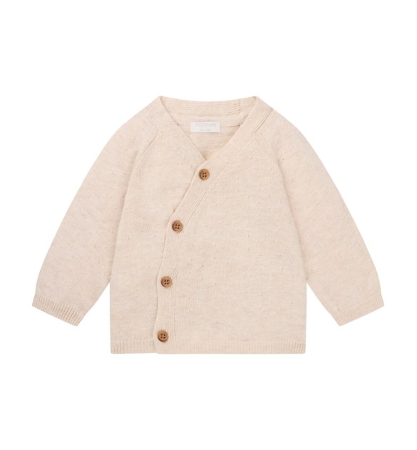 Wickel-Strickjacke Ajour