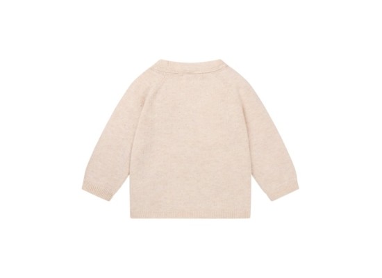 Wickel-Strickjacke Ajour