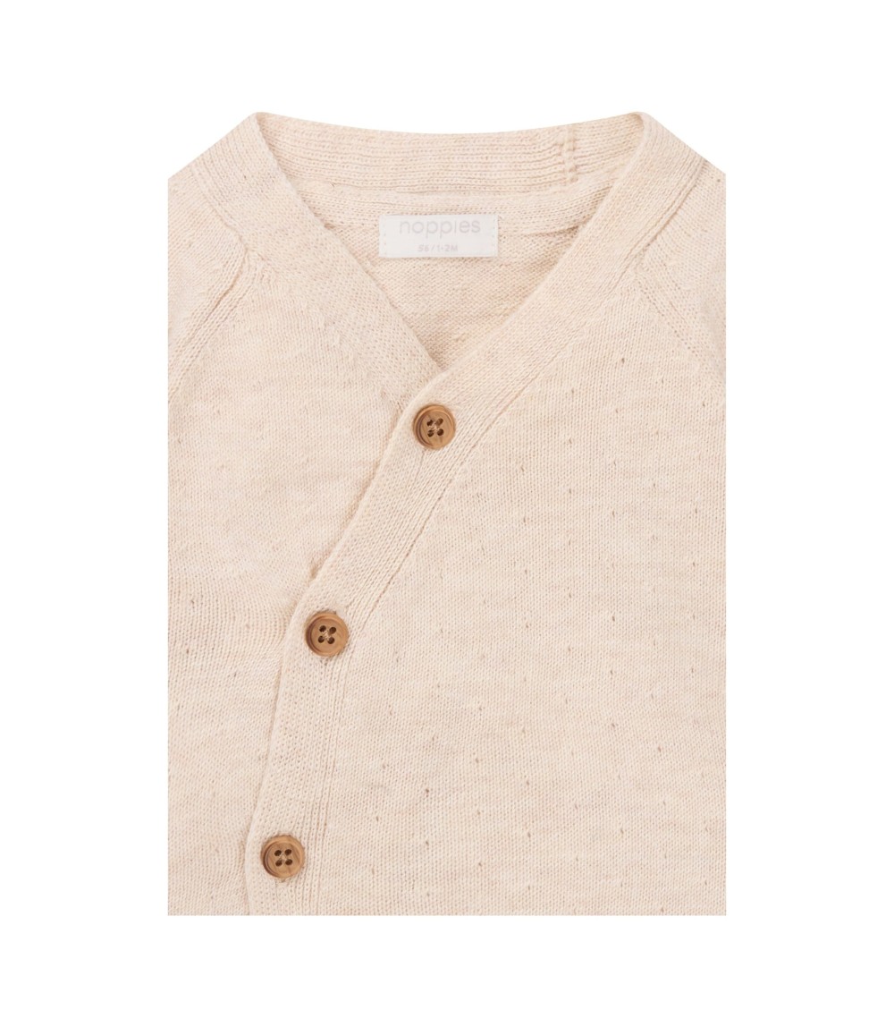 Wickel-Strickjacke Ajour