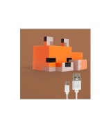 LED-Tischlampe, Fuchsbaby aufladbarer Akku MINECRAFT