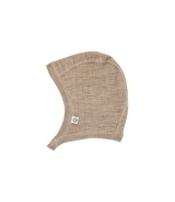 Woll-Erstlingsmütze Rippqualität Merinowolle