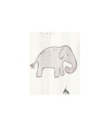 2er-Pack Schlafoverall mit Fuß Ringel Elefanten