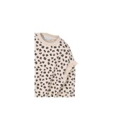 Sweatshirt Leoprint Rüschen