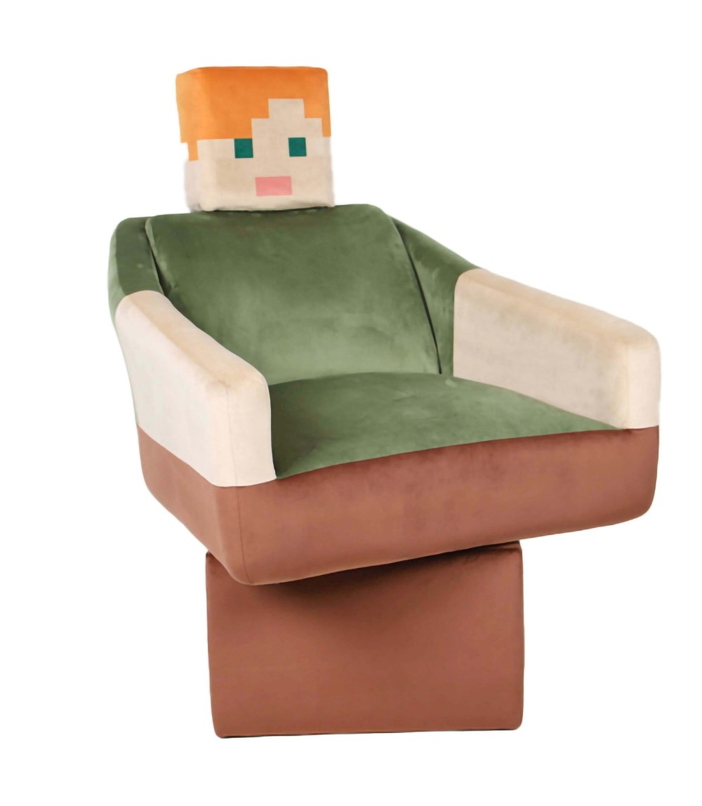 Drehsessel Alex, mit Arm und Kopfstütze MINECRAFT