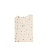 Shirt langarm Volant Herzen