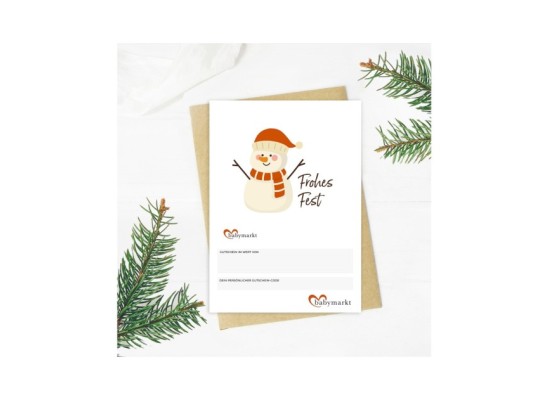 Geschenkgutschein Frohes Fest