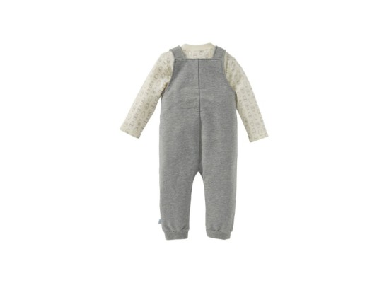 2-tlg. Set Latzhose und Shirt langarm Schaf