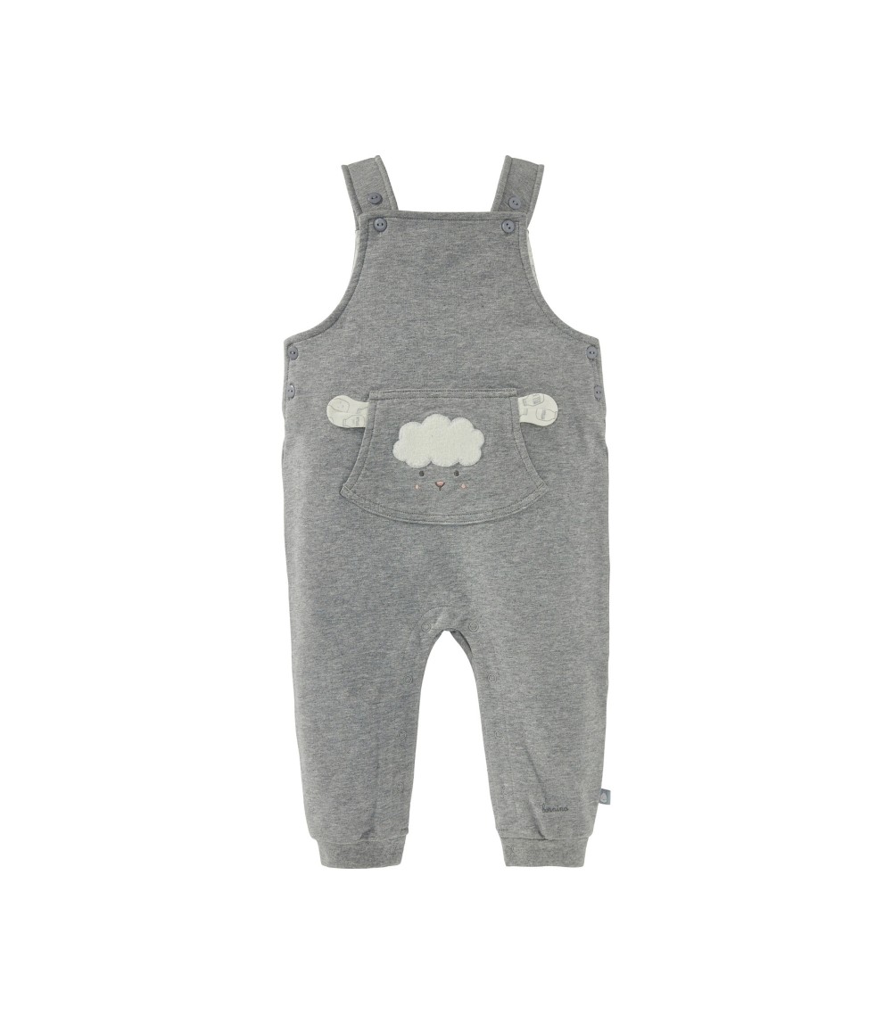 2-tlg. Set Latzhose und Shirt langarm Schaf