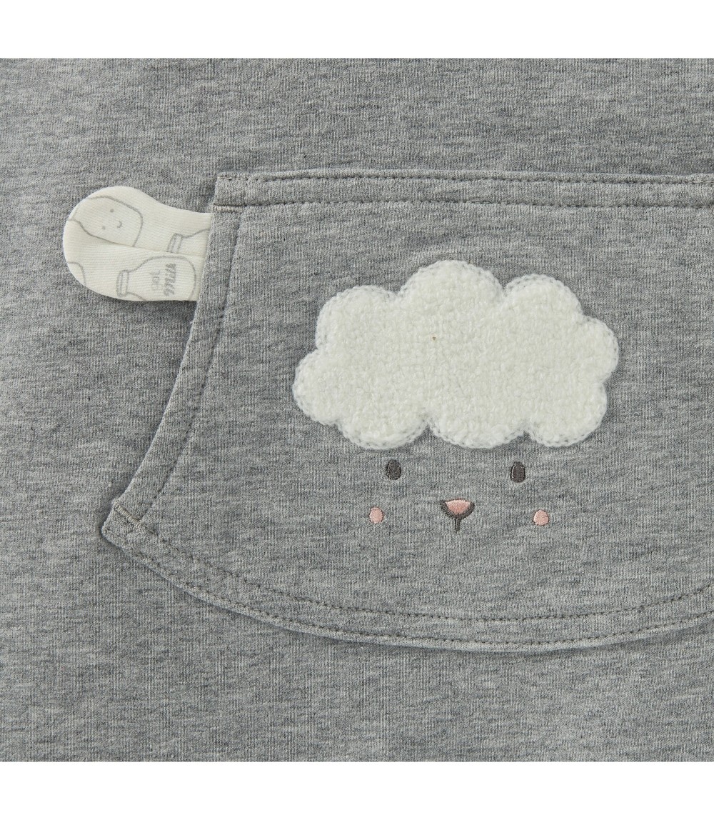 2-tlg. Set Latzhose und Shirt langarm Schaf