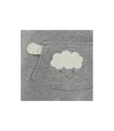 2-tlg. Set Latzhose und Shirt langarm Schaf