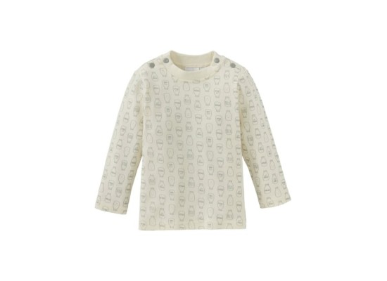 2-tlg. Set Latzhose und Shirt langarm Schaf