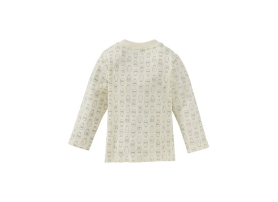 2-tlg. Set Latzhose und Shirt langarm Schaf