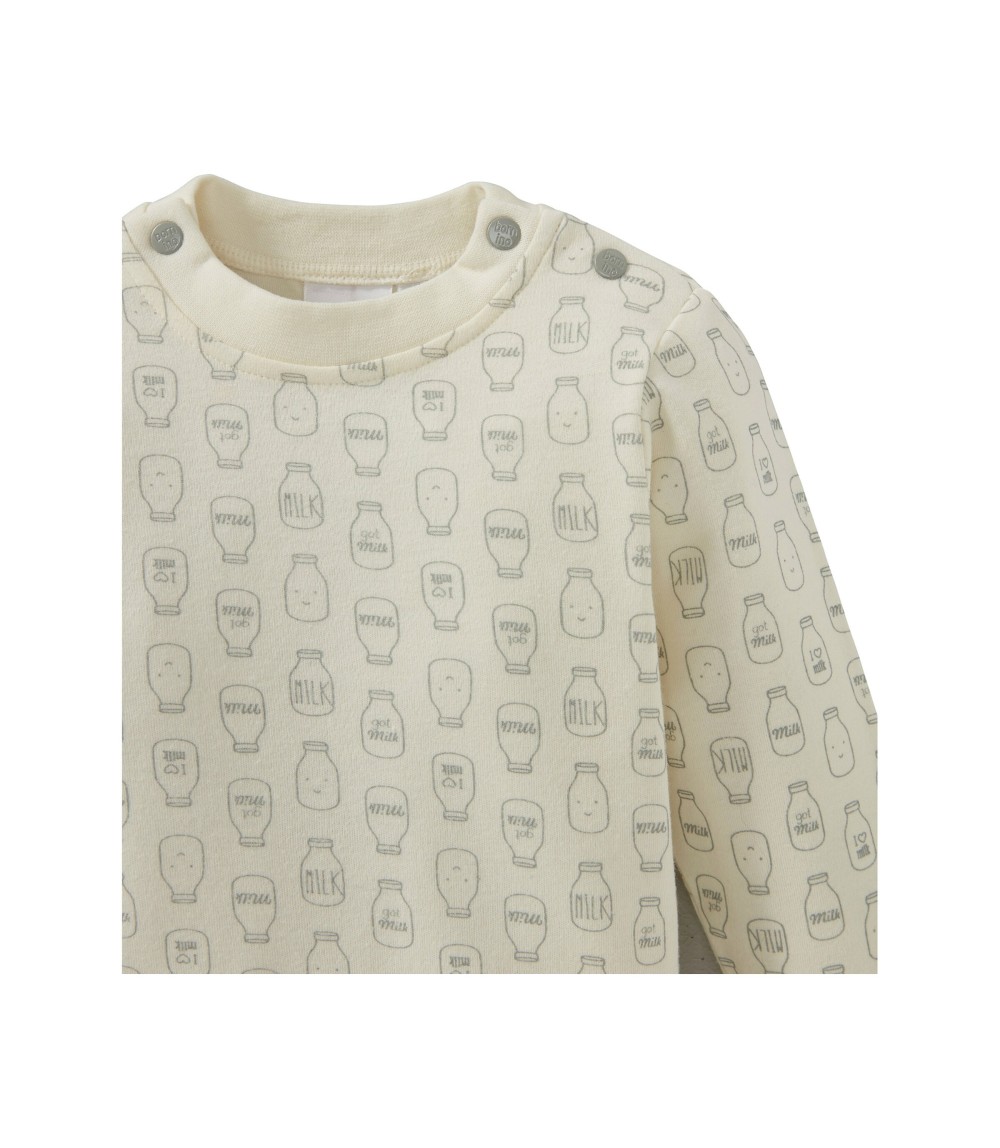 2-tlg. Set Latzhose und Shirt langarm Schaf