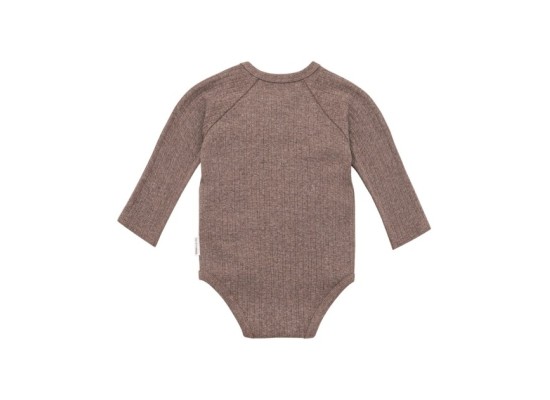 Wickelbody langarm Rippqualität