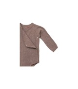 Wickelbody langarm Rippqualität