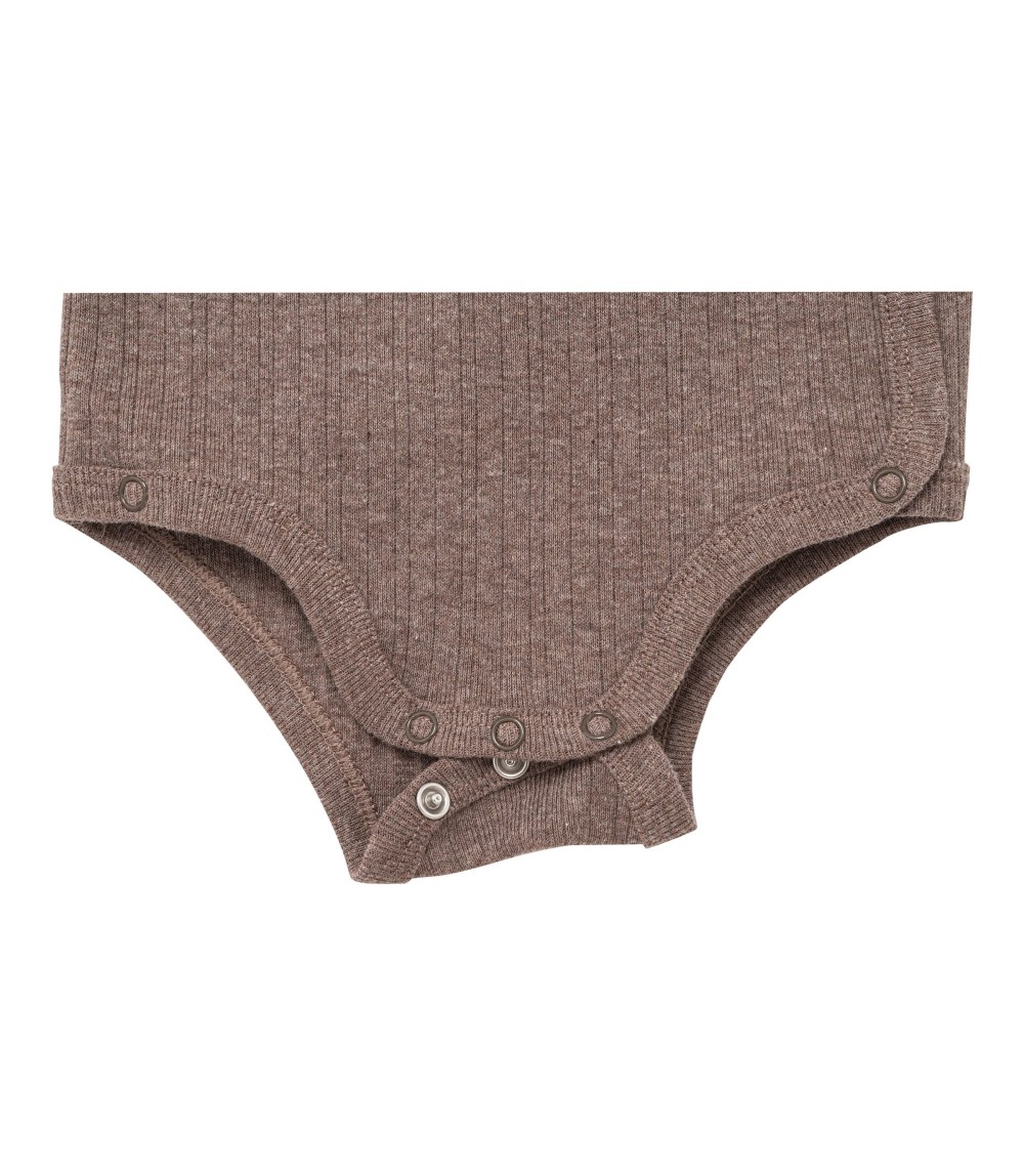 Wickelbody langarm Rippqualität