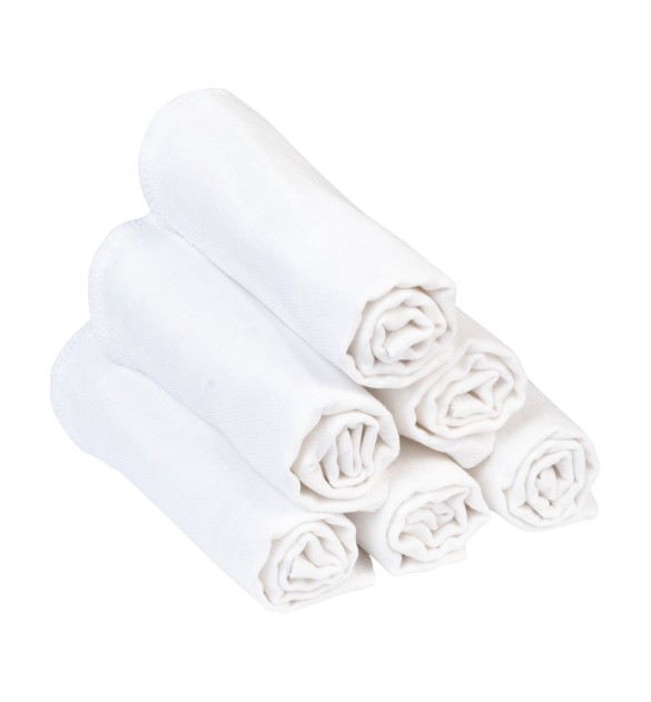 6er-Pack Mullwaschlappen