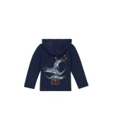 Shirt langarm mit Kapuze Krokodile