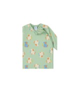 Schlafoverall mit Fuß Affen