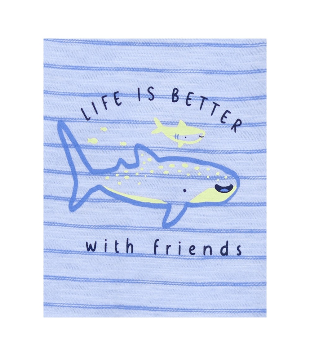  Body ohne Arm und Joggighose Ringel Wale