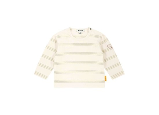 Shirt langarm Glitzer-Ringel