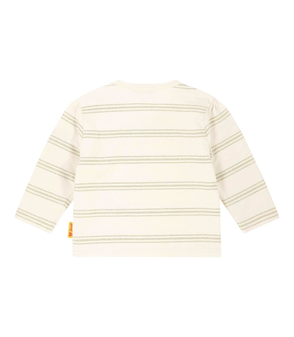 Shirt langarm Glitzer-Ringel