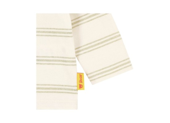 Shirt langarm Glitzer-Ringel