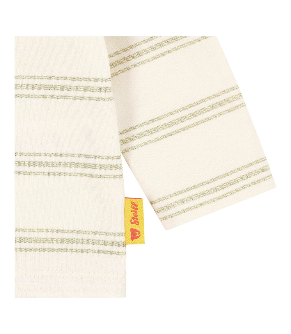 Shirt langarm Glitzer-Ringel