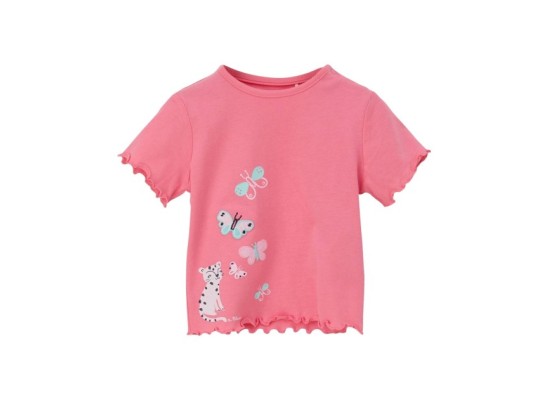 T-Shirt Leopard Schmetterlinge