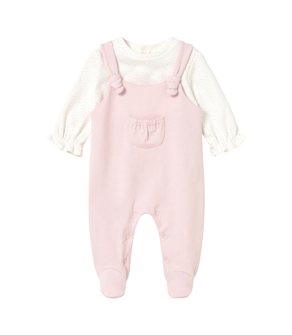 Overall 2in1 mit Fuß Punkte