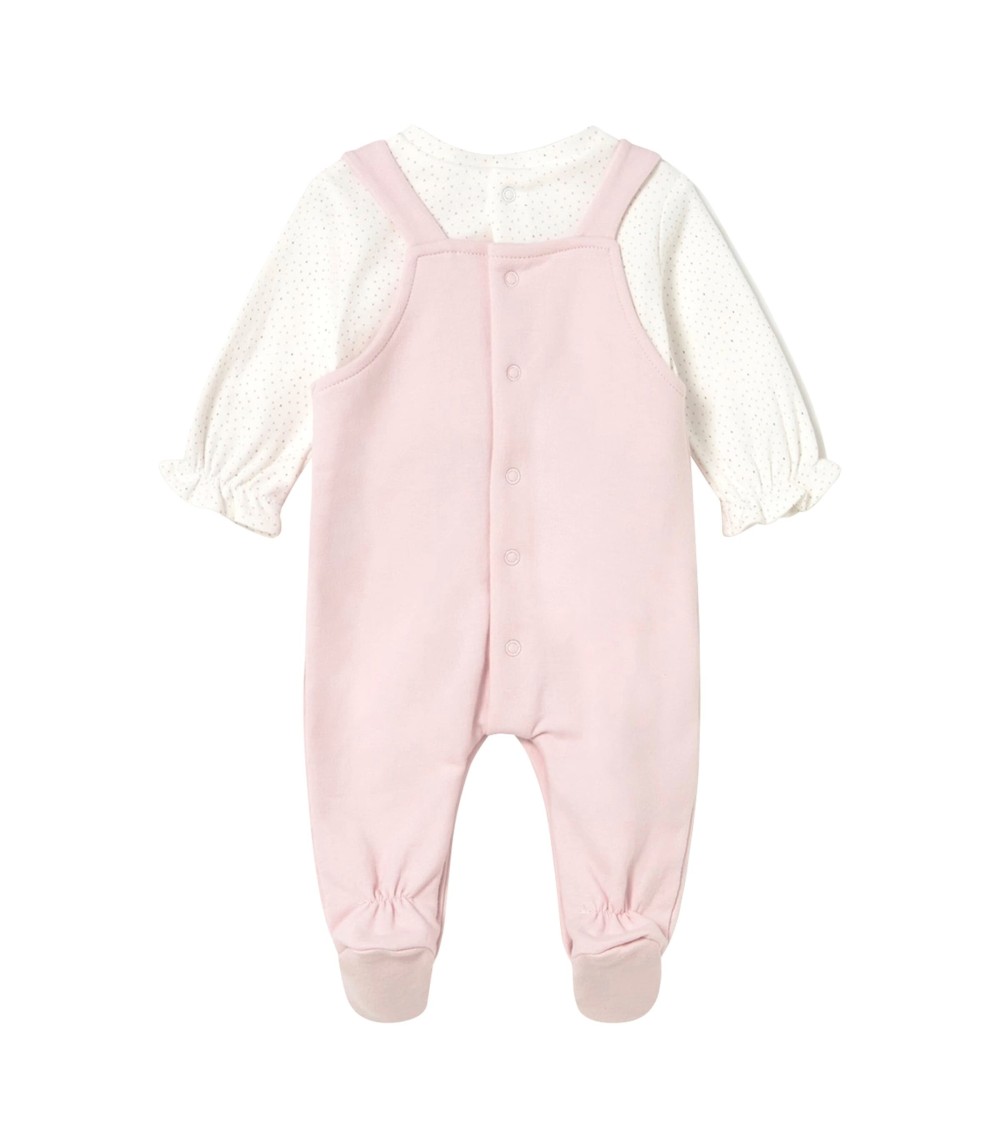 Overall 2in1 mit Fuß Punkte