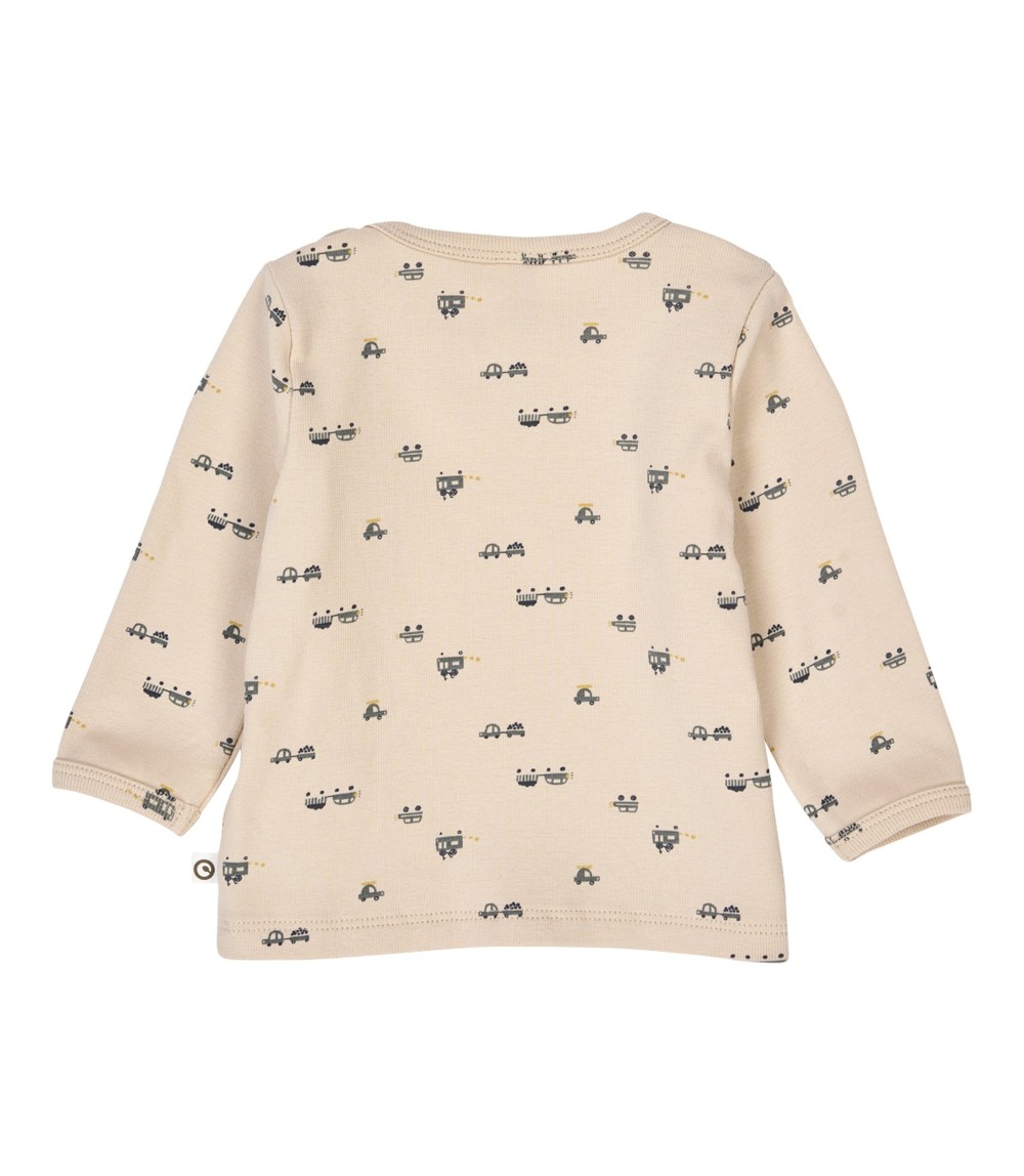 Shirt langarm Autos Rippqualität